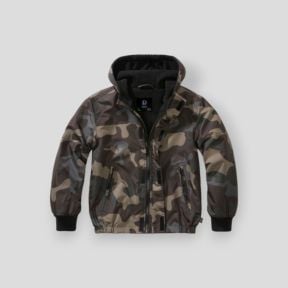 Veste coupe vent enfant darkcamo - Brandit