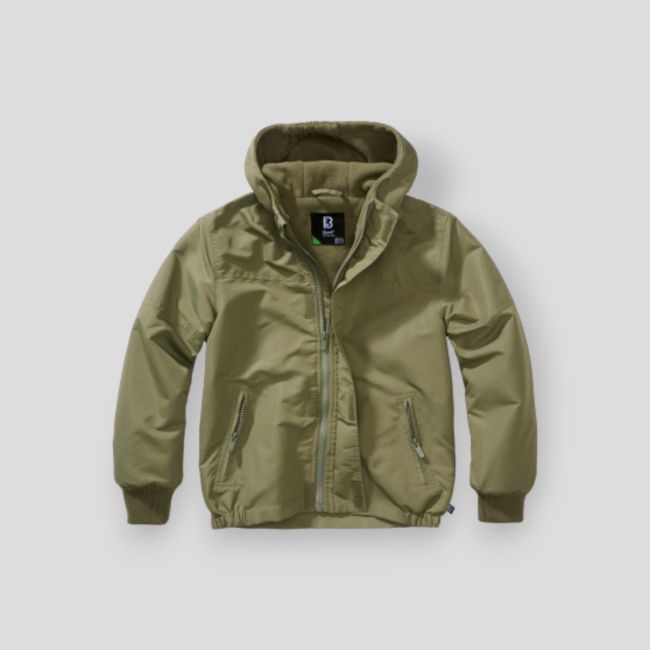 Veste coupe vent enfant olive - Brandit
