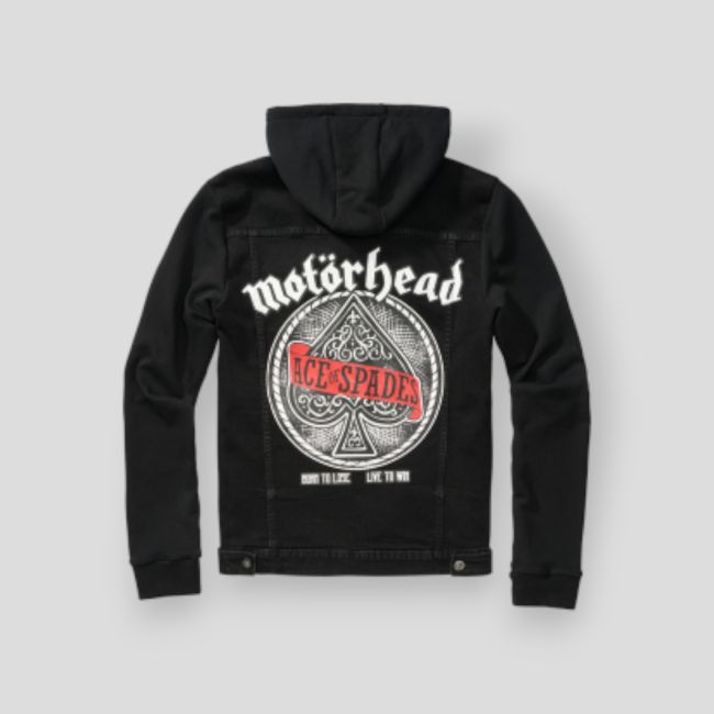 Veste en jean motorhead noir - Brandit