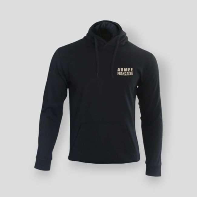 Sudadera 280g Armée Française BV - Negro - Summit Outdoor Lifestyle