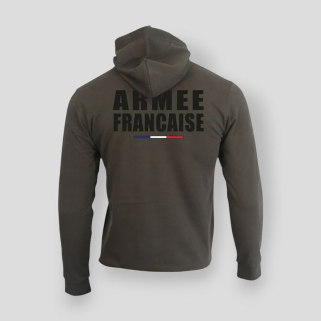 Sweatshirt met rits Franse Leger - Khaki - Summit Outdoor Lifestyle
