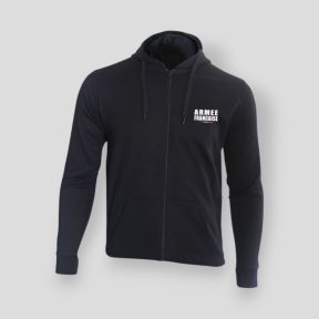 Sweatshirt met rits Armée Française - Zwart - Summit Outdoor Lifestyle