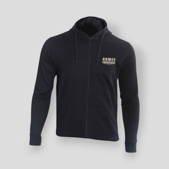 Bluza rozpinana Armia Francuska BR - Czarna - Summit OutdoorLifestyle