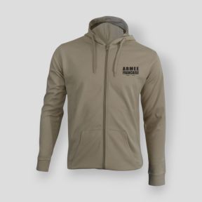 Sweatshirt met rits Armée Française BR Light - Coyote - Summit Outdoor Lifestyle
