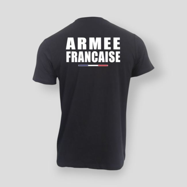 T-shirt Armée Française - Noir - Summit Outdoor Lifestyle