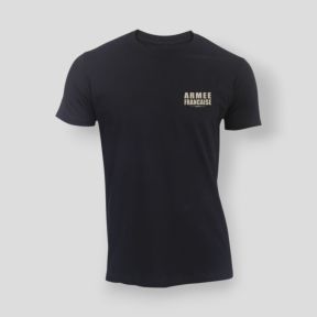 T-shirt 190g Exército Francês BV - Preto - Summit Outdoor Lifestyle