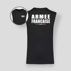 Camisola de Alças 145g Armée Française - Preto - Summit Outdoor Lifestyle