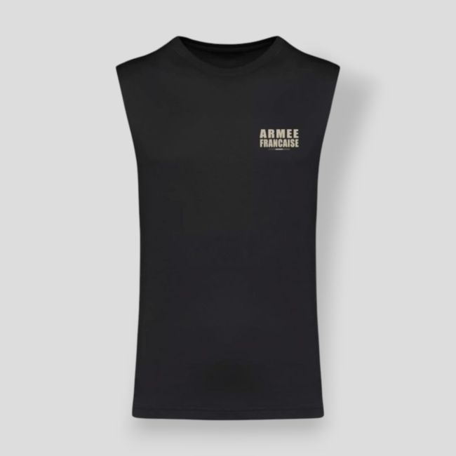 T-shirt sans manche Armée Française BR - Noir - Summit Outdoor Lifestyle