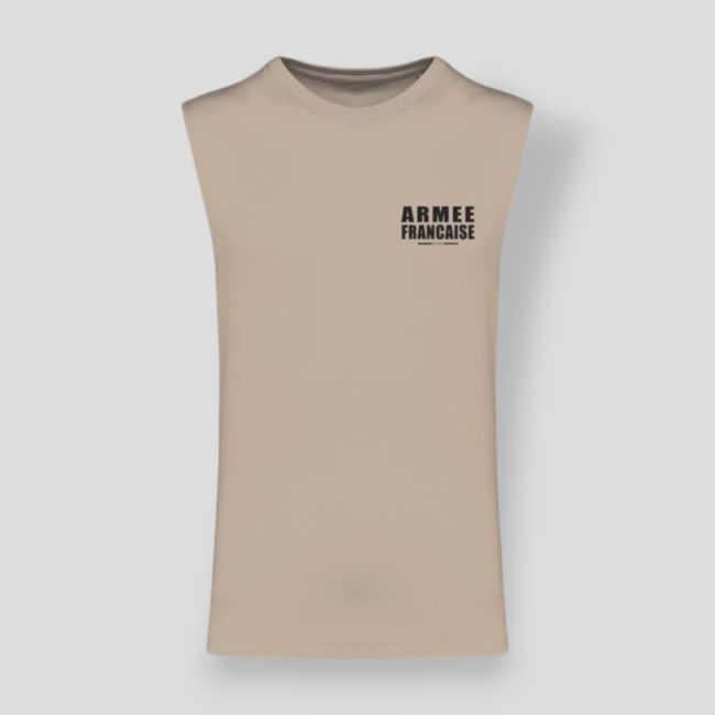 T-shirt sans manche Armée Française BR Light - Coyote - Summit Outdoor Lifestyle
