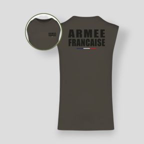 Mouwloos T-shirt Armée Française Dark - Kaki - Summit Outdoor Lifestyle