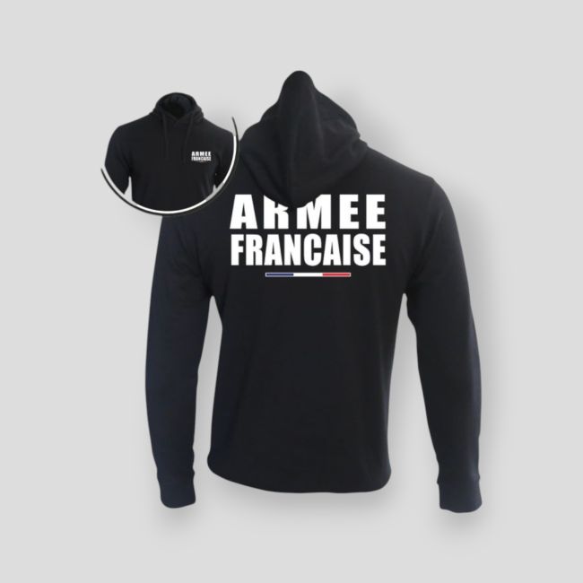 Sudadera 280g Ejército Francés - Negro - Summit Outdoor Lifestyle