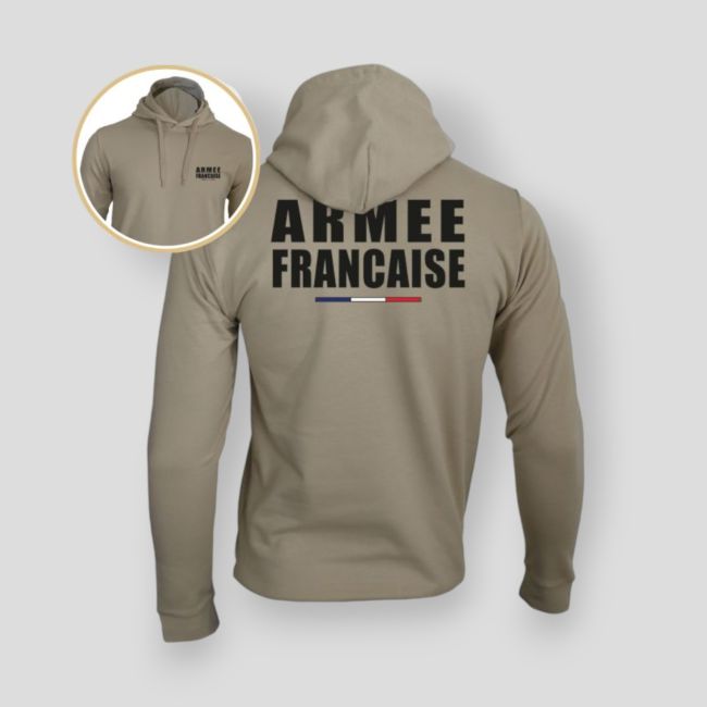 Sudadera 280g Armée Française - Light Sand - Summit Outdoor Lifestyle