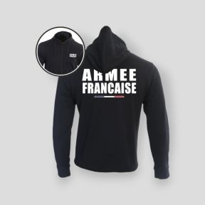 Sudadera con cremallera Ejército Francés - Negro - Summit Outdoor Lifestyle