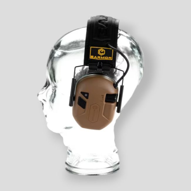 Casque anti-bruit M300T Sport - Coyote - Earmor