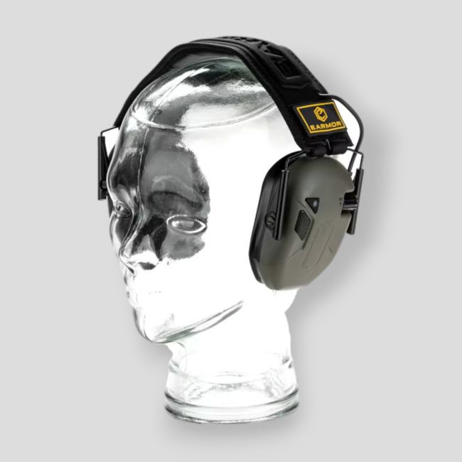 Gehoorbeschermende headset M300T Sport - Bladgroen - Earmor