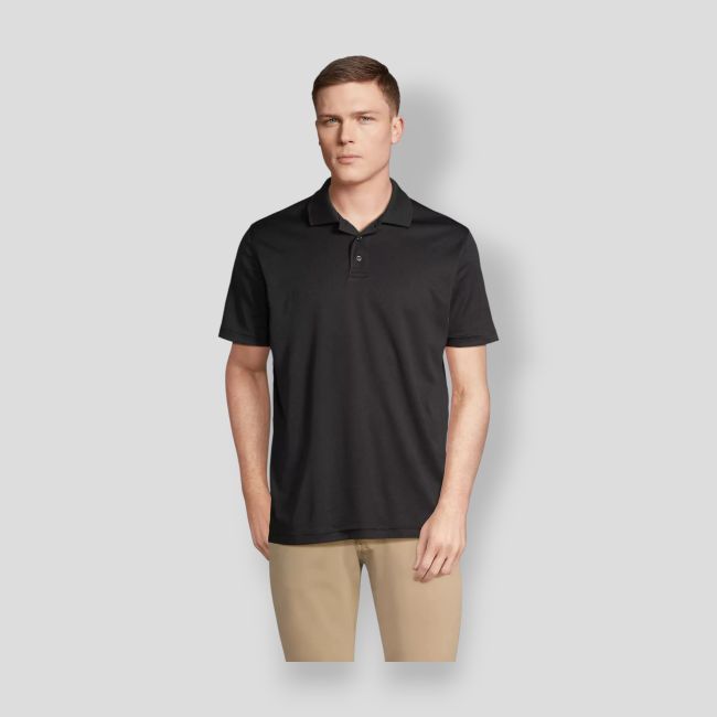Sport-Poloshirt aus Piqué-Strick Pitcher - Schwarz - Sol's
