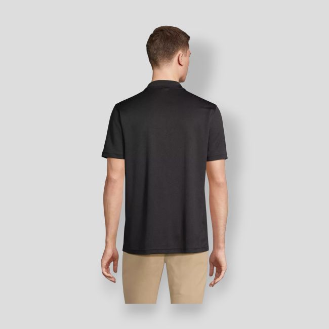 Sport-Poloshirt aus Piqué-Strick Pitcher - Schwarz - Sol's