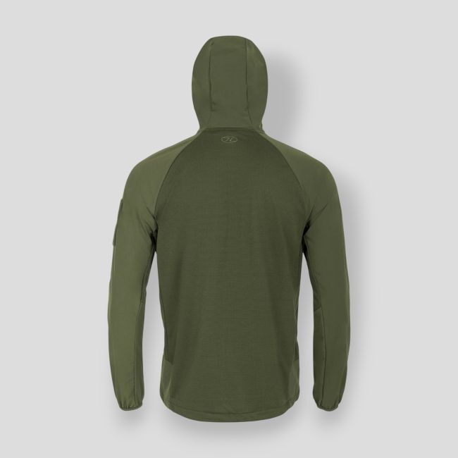 Giacca ibrida tattica Hirta Verde - Highlander