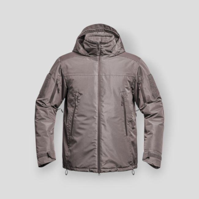 Hardshell parka XMF 200 Fighter - Brun Terre de France - A10 Equipment