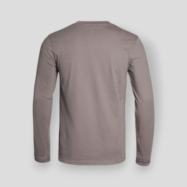 Langarm-T-Shirt Strong - Brun Terre de France - A10 Equipment