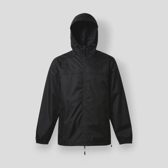 Chaqueta cortavientos impermeable y transpirable ripstop Aberdeen - Negro - OPEX