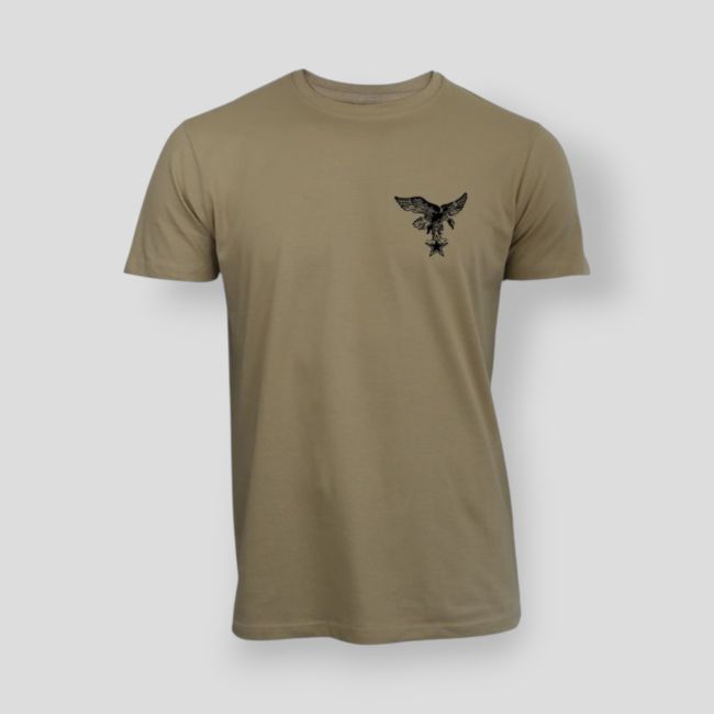 T-Shirt 190g Troupes de Montagne France - Coyote - Summit Outdoor Lifestyle