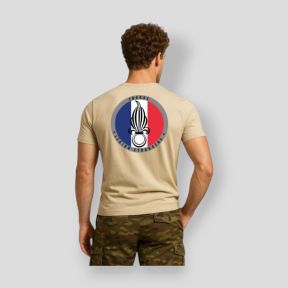 T-shirt 190g Legia Cudzoziemska Francja - Coyote - Summit Outdoor Lifestyle
