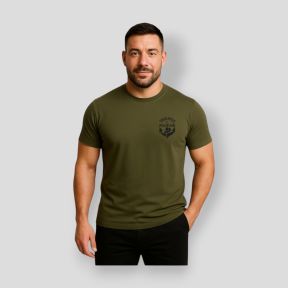 T-shirt 190g Troupes de Marine - Kaki - Summit Outdoor Lifestyle