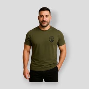 T-shirt 190g Troupes de Marine - Kaki - Summit Outdoor Lifestyle