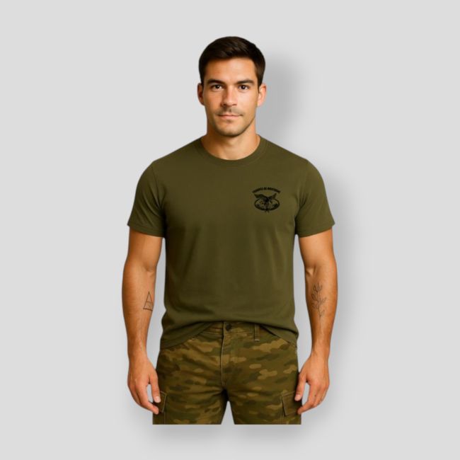 T-Shirt 190g Gebirgstruppen - Khaki - Summit Outdoor Lifestyle