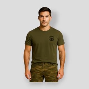 T-shirt 190g Bergtroepen - Kaki - Summit Outdoor Lifestyle