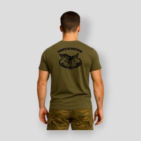 T-shirt 190g Wojska Górskie - Khaki - Summit Outdoor Lifestyle