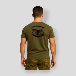 T-shirt 190g Bergtroepen - Kaki - Summit Outdoor Lifestyle