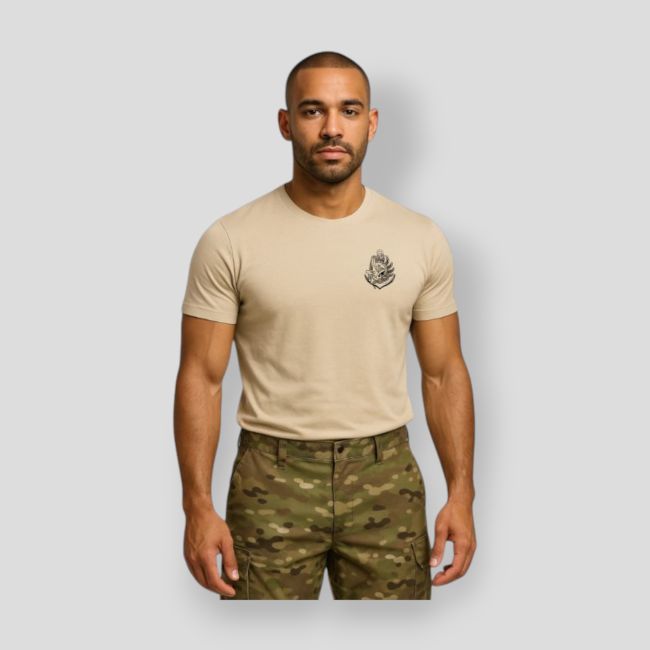 T-shirt 190g Paracadutista Colo - Coyote - Summit Outdoor Lifestyle