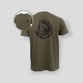 T-shirt 190 g Parachutiste Colo - Kaki - Summit Outdoor Lifestyle
