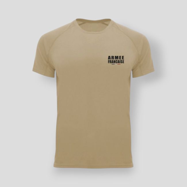 T-Shirt Control Dry Französische Armee - Coyote - Summit Outdoor Lifestyle