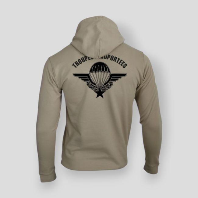 Sudadera con cremallera Tropas Aerotransportadas - Light Sand - Summit Outdoor Lifestyle
