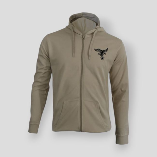 Sudadera con cremallera Tropas de Montaña Francia - Light Sand - Summit Outdoor Lifestyle