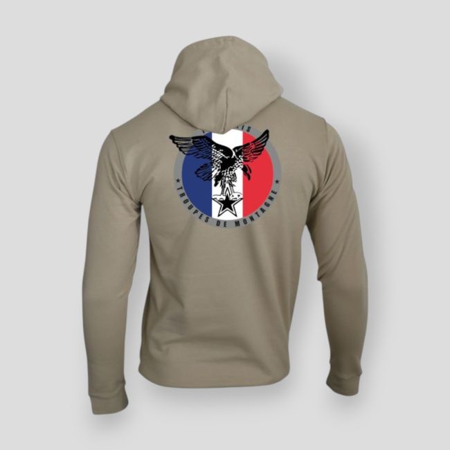 Sudadera con cremallera Tropas de Montaña Francia - Light Sand - Summit Outdoor Lifestyle
