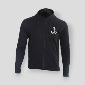 Bluza z zamkiem Troupes de Marine France - Czarna - Summit Outdoor Lifestyle