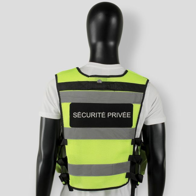 Gilet Thor Mesh Sicurezza Privata - Giallo - VVS