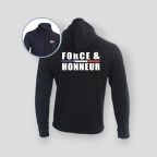 Sweatshirt mit Reißverschluss Force & Honneur Liseré - Marineblau - Summit Outdoor Lifestyle