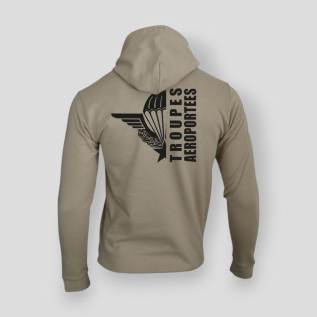 Sweatshirt mit Reißverschluss Luftlandetruppen Design - Light Sand - Summit Outdoor Lifestyle