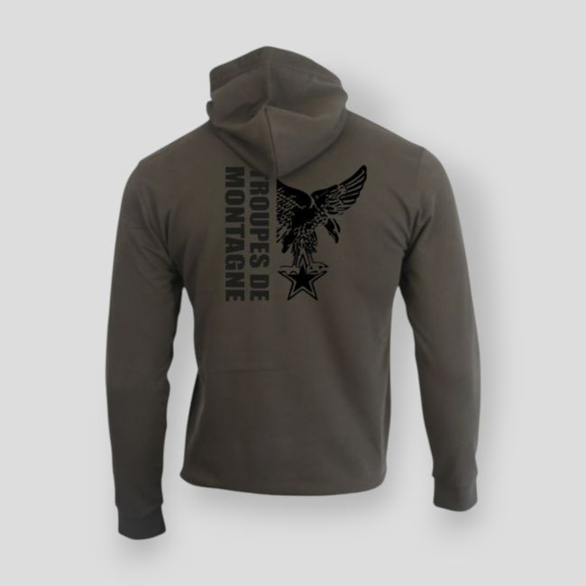 Bluza z zamkiem Wojska Górskie Design - Khaki - Summit Outdoor Lifestyle
