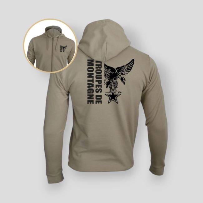 Bluza z zamkiem Wojska Górskie Design - Light Sand - Summit Outdoor Lifestyle
