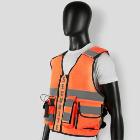 Gilet Thor Mesh Sicurezza Privata - Arancione - VVS