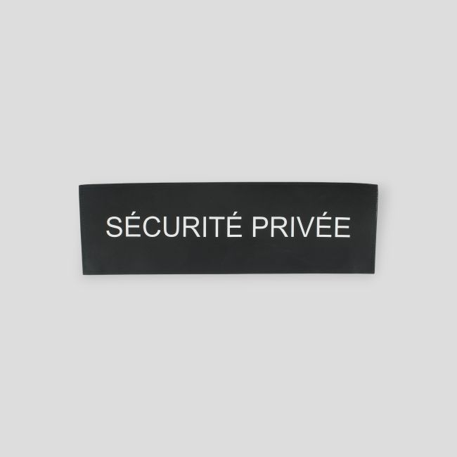 Fascia dorsale con velcro Sécurité Privée