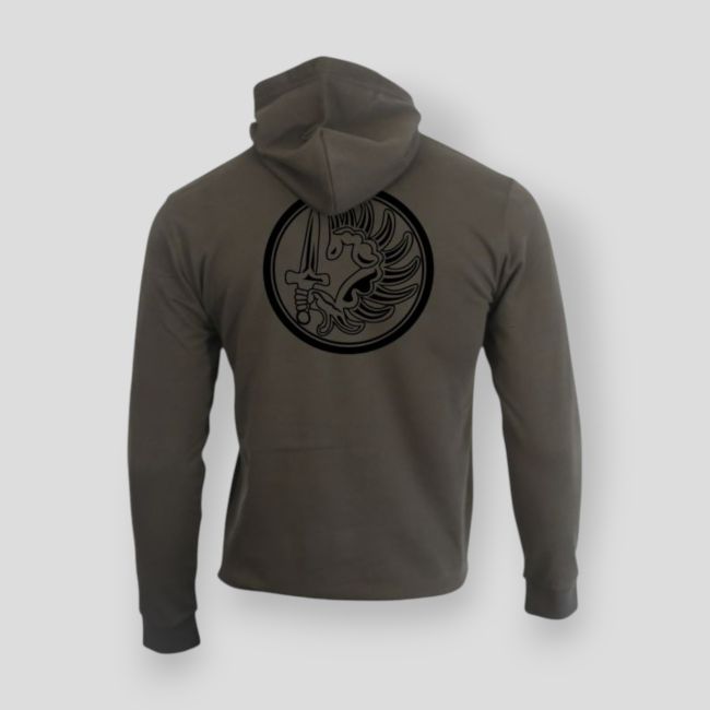 Sweatshirt com fecho Parachutiste Métro - Caqui - Summit Outdoor Lifestyle