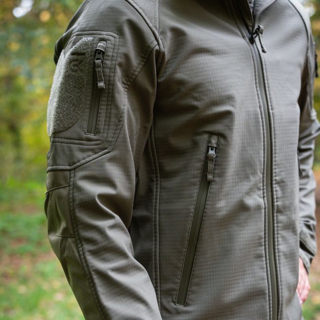 Giubbotto softshell ripstop Dutycall - Verde Oliva - GK