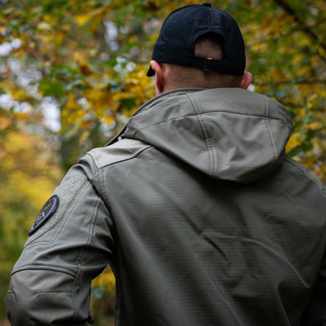 Chaqueta softshell ripstop Dutycall - Verde Oliva - GK